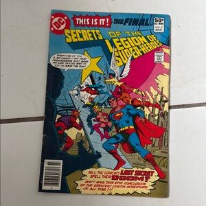 DC Comics Secrets of the Legion of Super-Heroes Comic